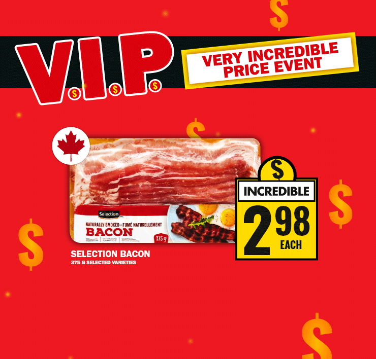Very incredible price event - Selection bacon 375 g selected varieties, Red seedless grapes Product of California, U.S.A., no. 1 grade