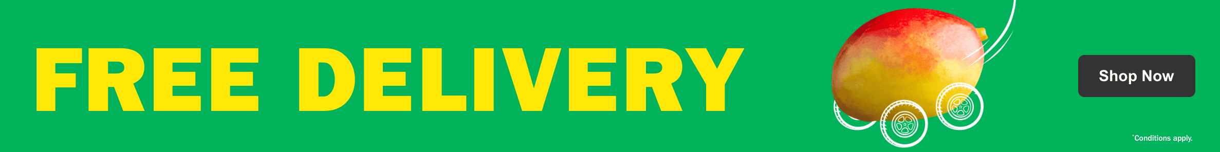 Free Delivery - Conditions apply