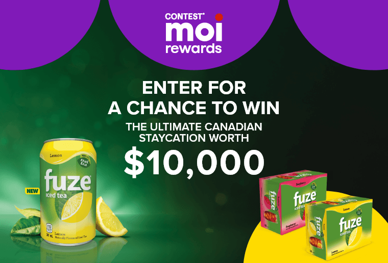 Contest* Moi Rewards - Enter for a Chance to Win the Ultimate Canadian Staycation Worth $10,000