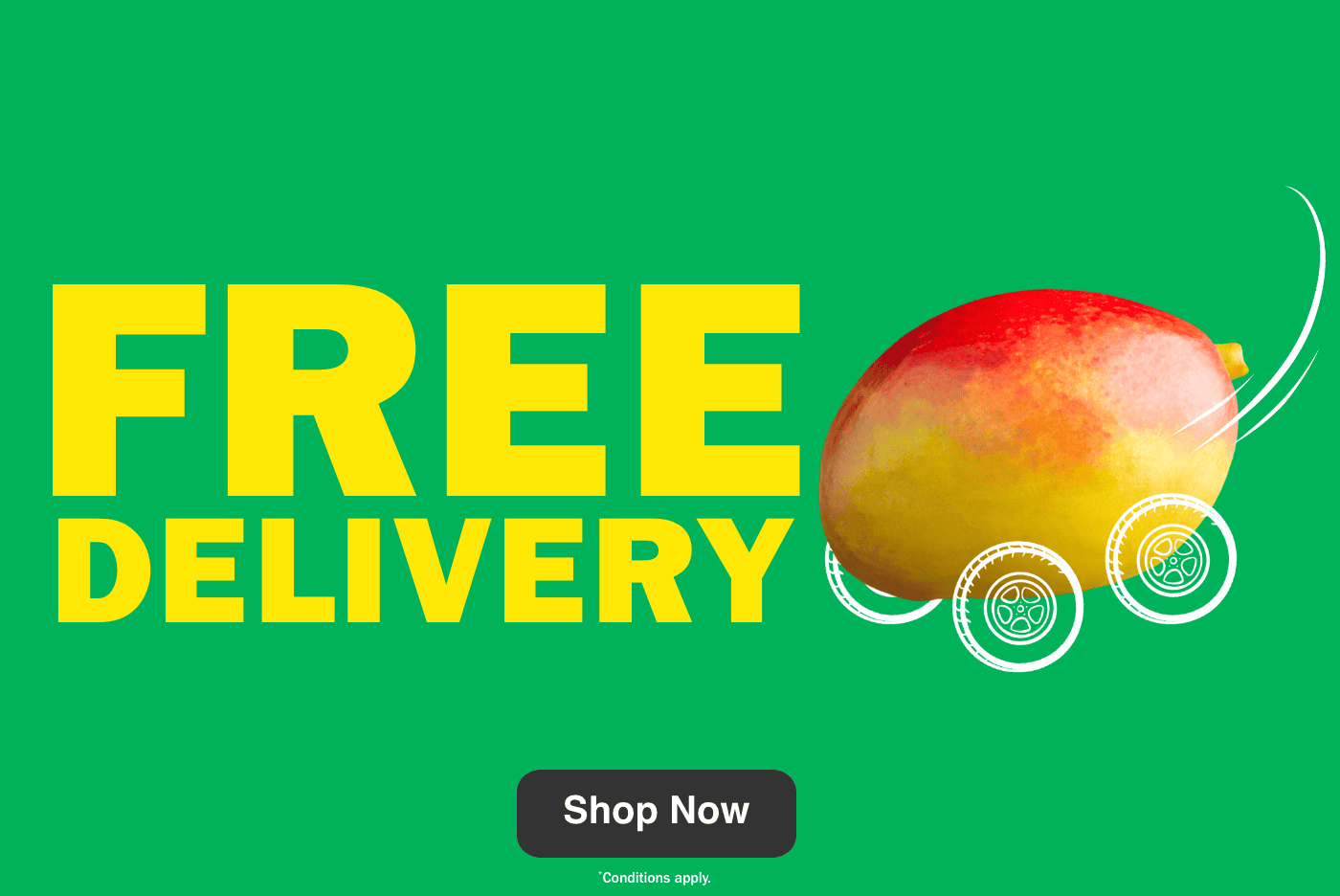 Free Delivery - Conditions apply