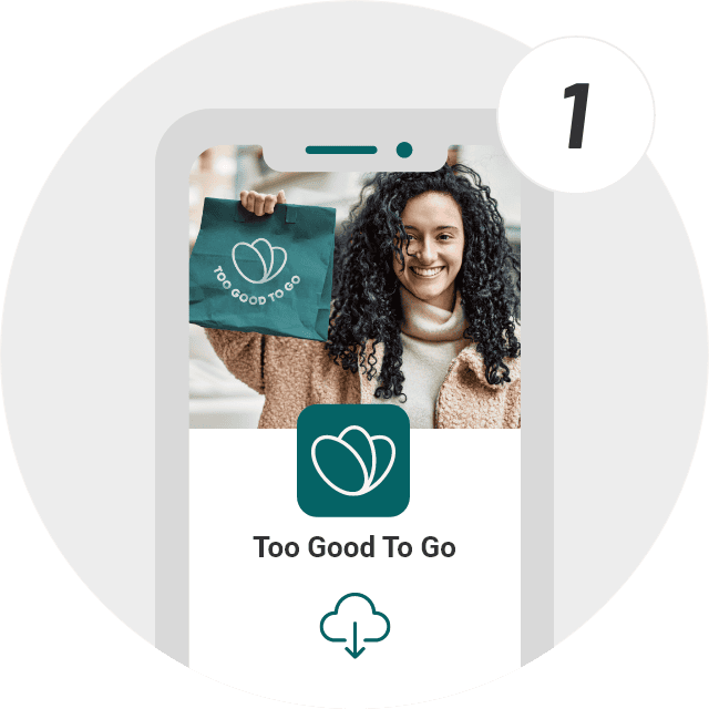 Download the Too Good To Go app