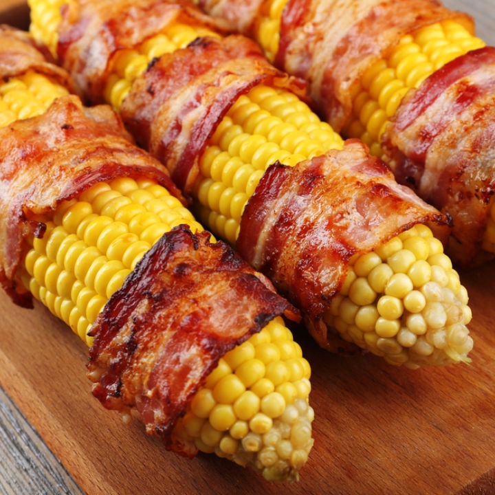 Bacon Wrapped Corn