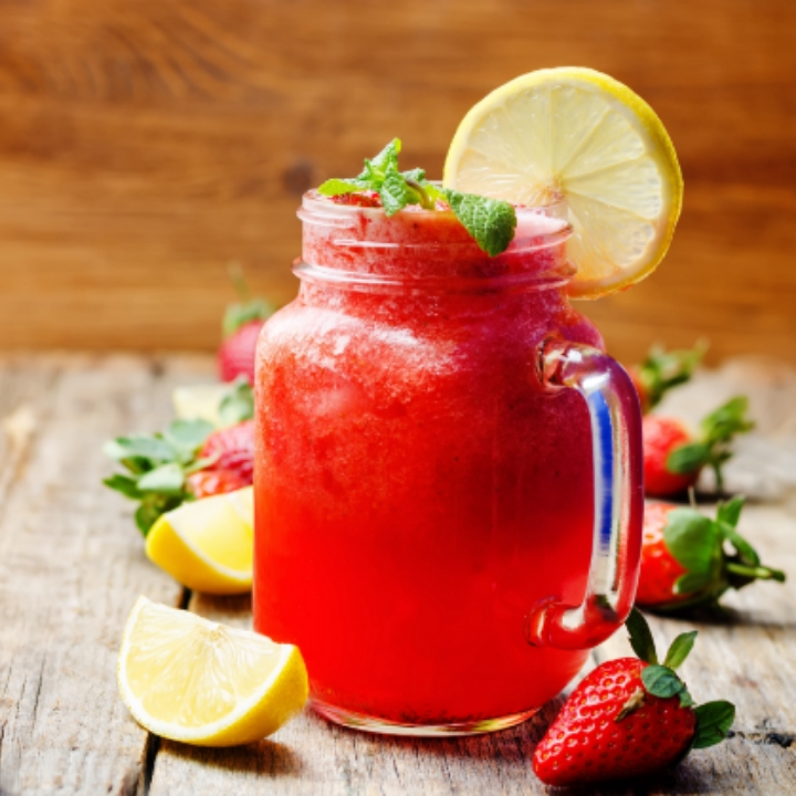 Easy Frozen Strawberry Lemonade