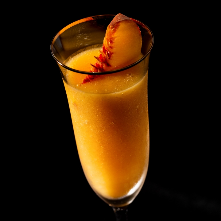 Frozen Peach Bellini