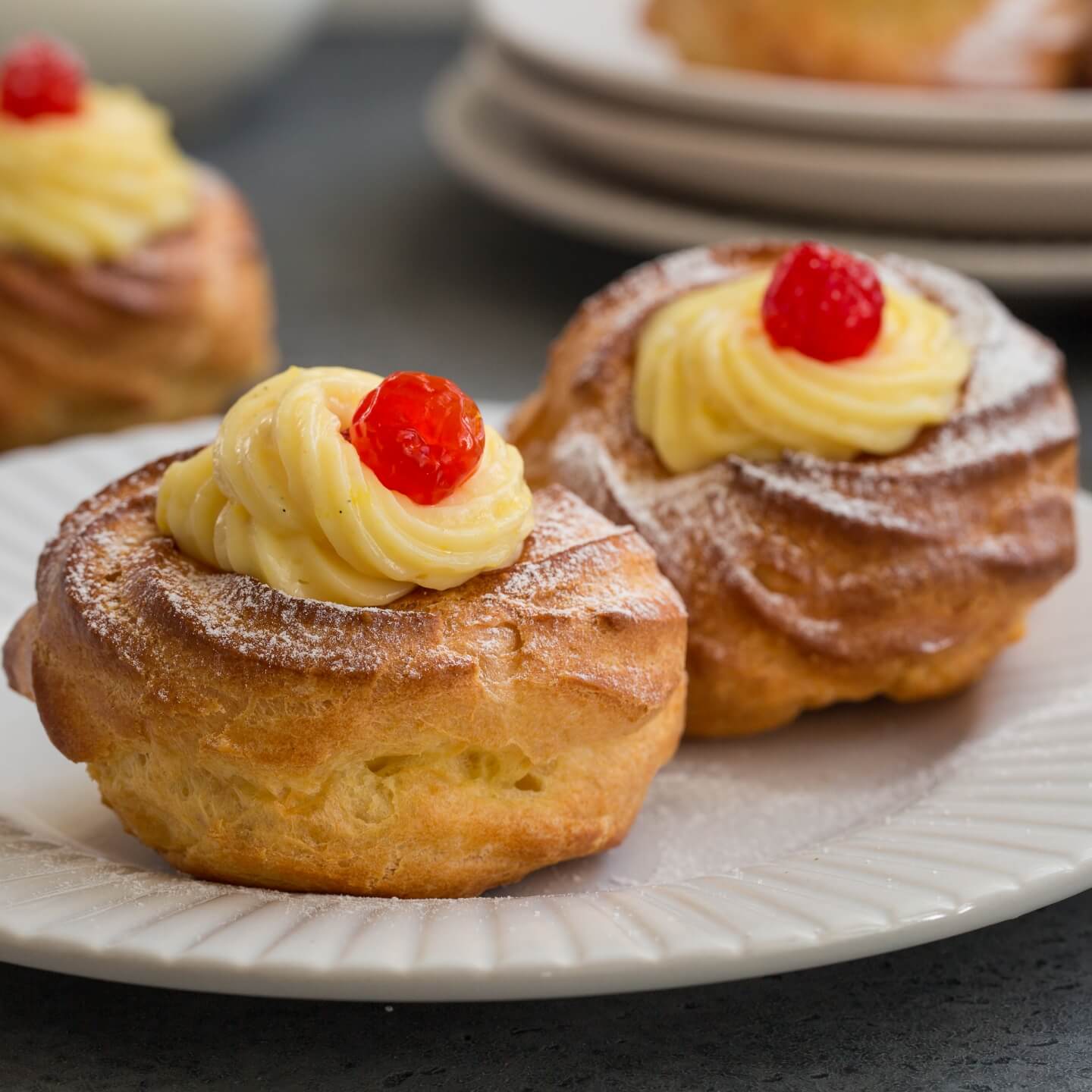 Zeppole with Ricotta