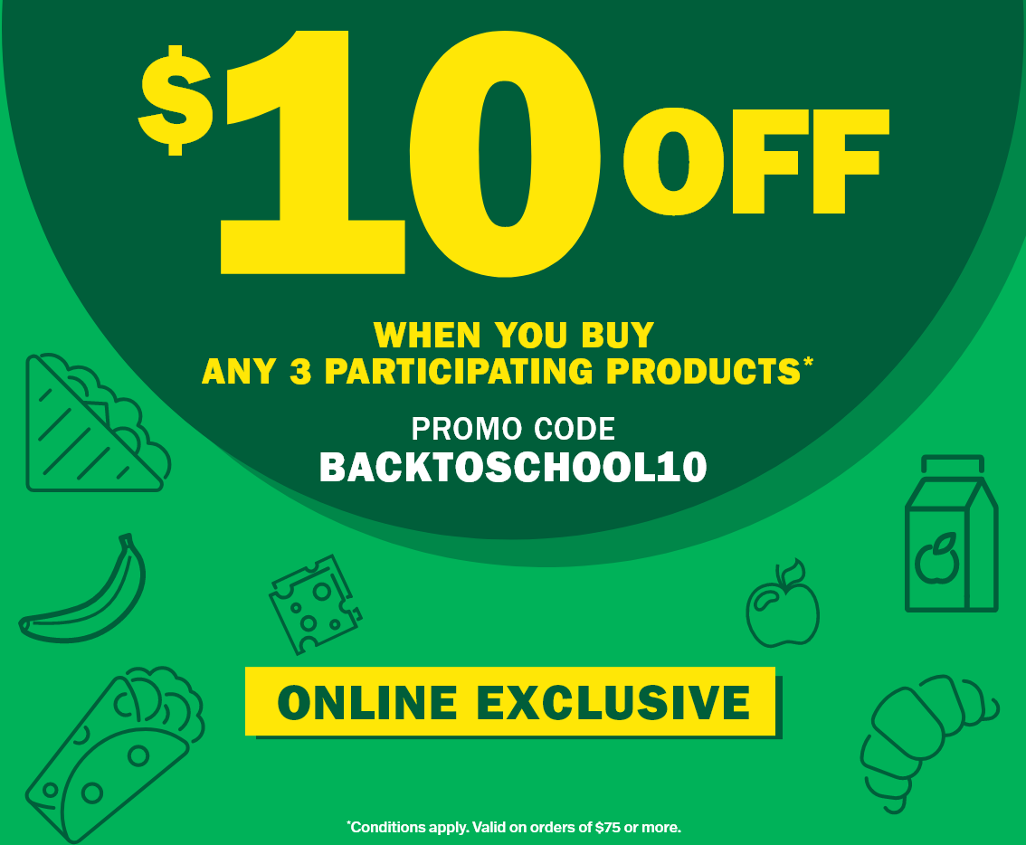 $10 Off When you Buy any 3 Participating Products - Promo Code: BACKTOSCHOOL10 - Online Exclusive